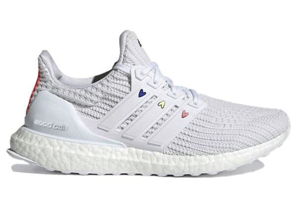 Кроссовки Adidas Ultra Boost моно белые